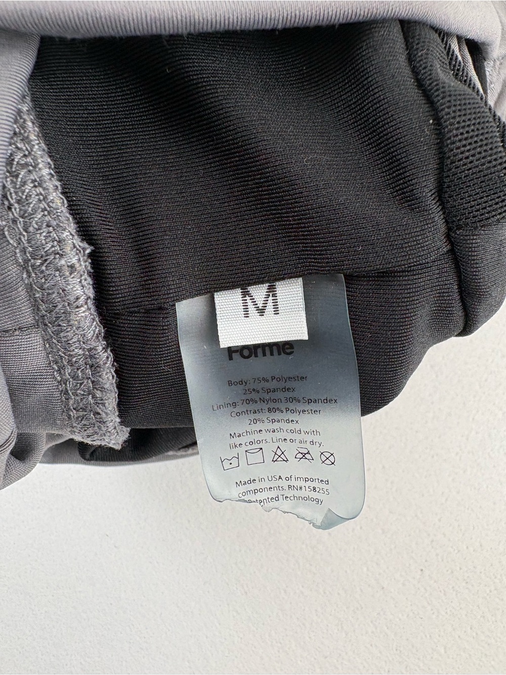Forme Power Bra Grey medium - Picture 4 of 4